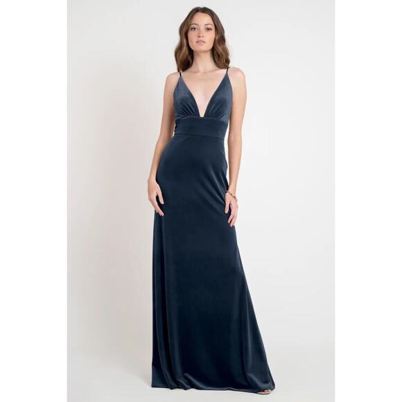 Jenny Yoo Madden Dress - French Blue Sz 2 - SOLD OUT ONLINE - Picture 1 of 10